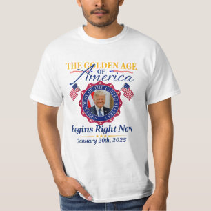 Amerikas guldålder börjar nu Trump 2025 T Shirt