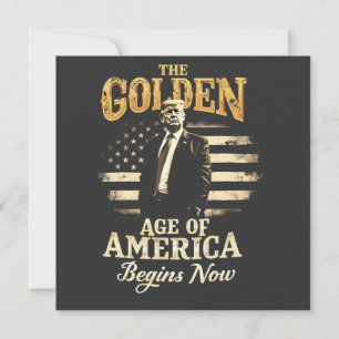 Amerikas guldålder börjar nu Trump 4e Inbjudningar