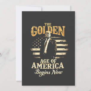 Amerikas guldålder börjar nu Trump Inbjudningar