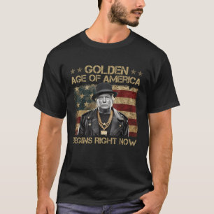 Amerikas guldålder börjar nu Trump T Shirt