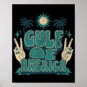 Amerikas Gulf Trump Mexiko Amerikansk President Tr Poster