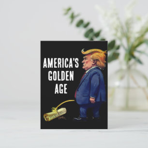 Amerikas gyllene ålder vykort