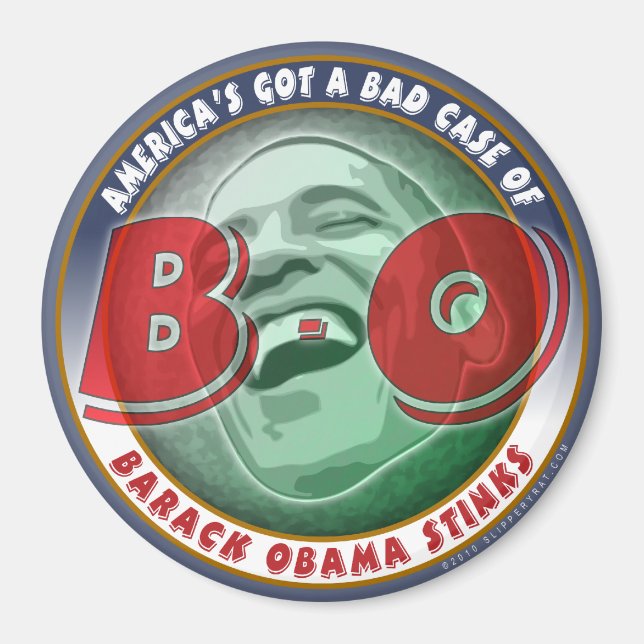 Amerikas Har en dålig Fodral av... Magnet (Framsidan)