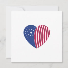 Amerikas hjärta julkort