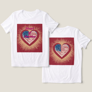 Amerikas hjärta t shirt