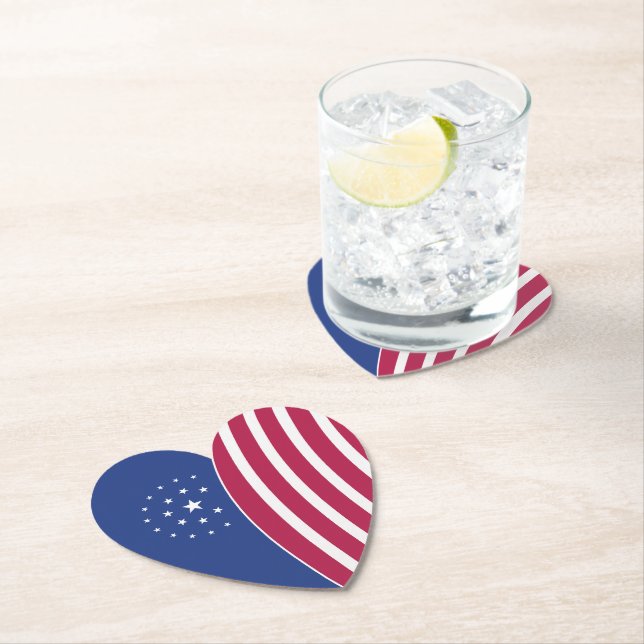 Amerikas hjärta underlägg papper (Insitu)