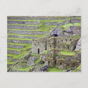 Amerikas, Peru, Machu Picchu. Den antika 2 Vykort