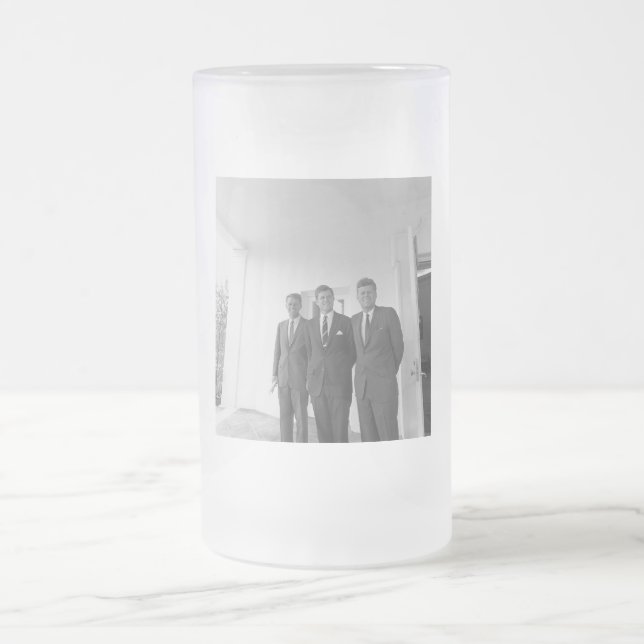 Amerikas president John Kennedy & Bröder, Camelot Frostat Ölglas (Center)