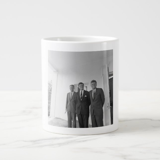 Amerikas president John Kennedy & Bröder, Camelot Jumbo Mugg (Framsidan)
