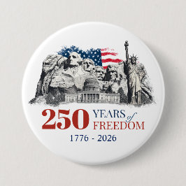 Amerikas Semikvinkentennium 250 år av frihet Knapp