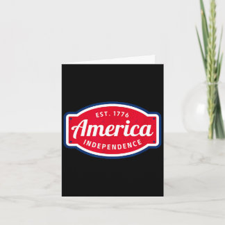 Amerikas självständighet 1776 4 juli kort