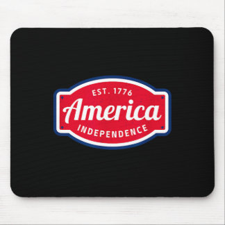 Amerikas självständighet 1776 4 juli musmatta