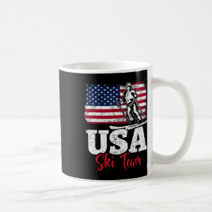 Amerikas skidlag Amerika skidåkning vintersporter  Kaffemugg