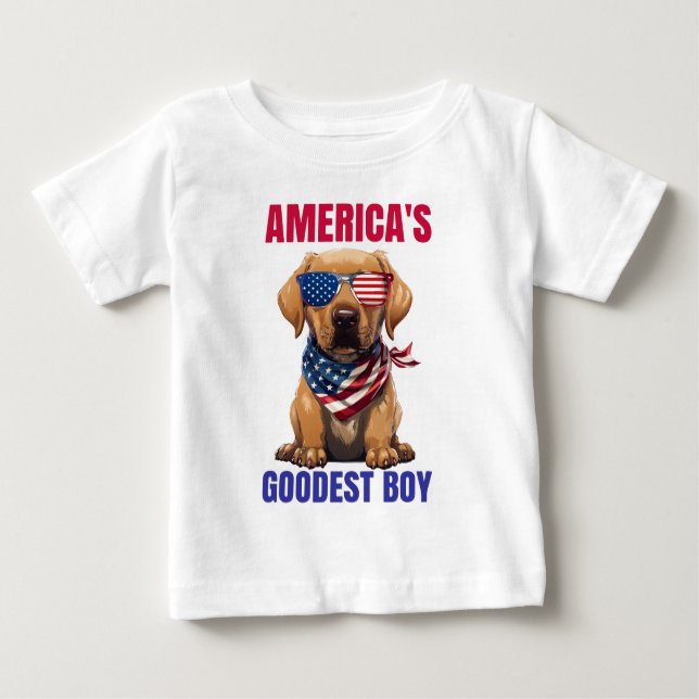 Amerikas snällaste labrador t shirt (Framsida)