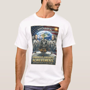 Amerikas Största Bedrifter" Hederlig T-shirt