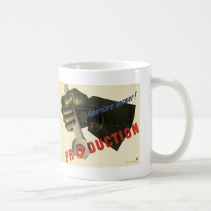 Amerikas svar! Produktion Kaffemugg