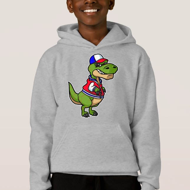 AmeriSaurusRex som doserats i skolkläder T Shirt (Framsida)