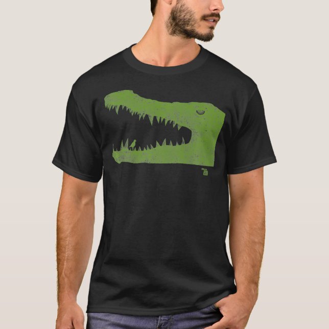 Ames Bros Croc Bird T Shirt (Framsida)