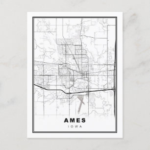 Ames karta vykort