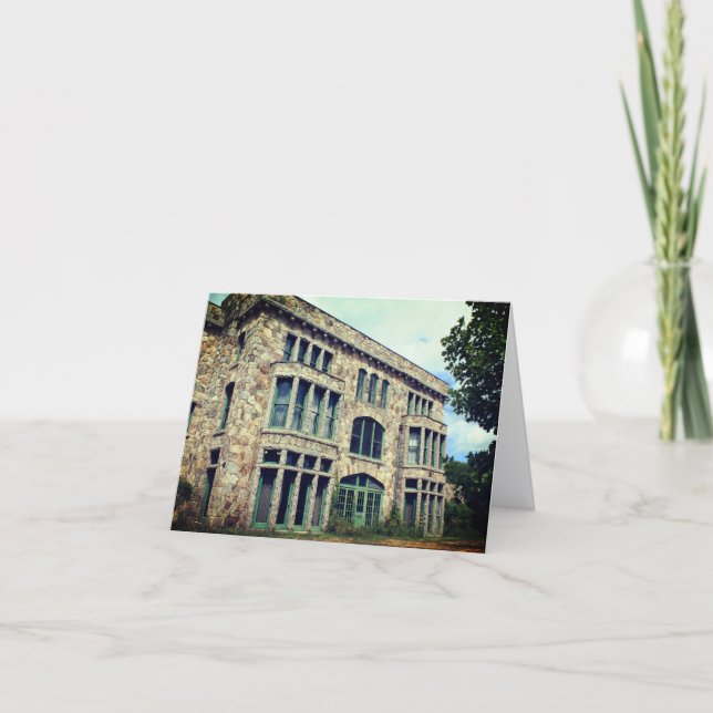 Ames Mansion Notkort Tack Kort (Framsida)