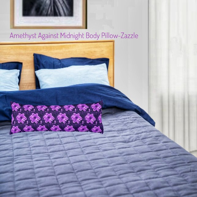 Amethyst Against Midnight Kroppskudde (Skapare uppladdad)