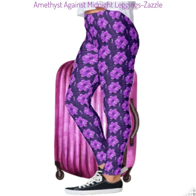 Amethyst Against Midnight Leggings (Skapare uppladdad)