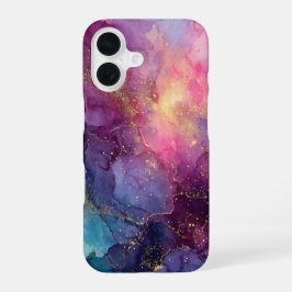 Amethyst Aurora – Lysande lila och guldmarmor