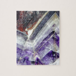 Amethyst bergkvartar pussel