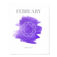 Amethyst Birthstone februari