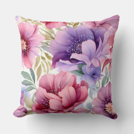 Amethyst Bloom Rhapsody Botanical Kudde