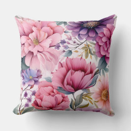 Amethyst Bloom Rhapsody Botanical Kudde