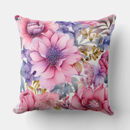 Amethyst Bloom Rhapsody Botanical Kudde