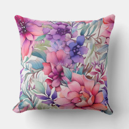 Amethyst Bloom Rhapsody Botanical Kudde