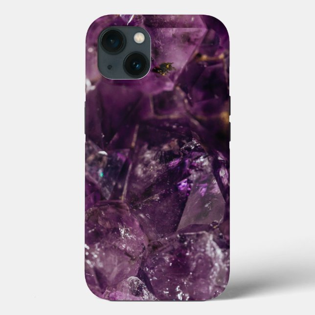Amethyst Crystal Energy iphone case (Baksida)