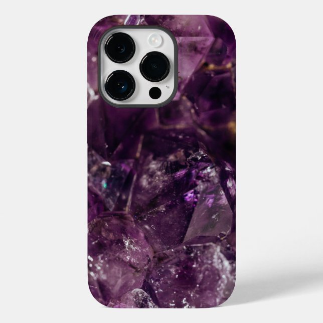 Amethyst Crystal Energy iphone case (Baksida)