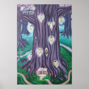 Amethyst Forest Home Poster