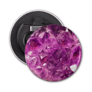 Amethyst Gemstone Image Shiny and Sparkly Flasköppnare