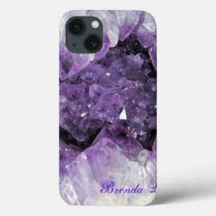 Amethyst Geode 3D iPad-ärendet Personalize*