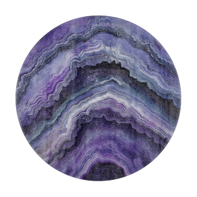 Amethyst Geode Fluid Pour (Framsidan)