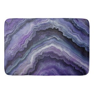 Amethyst Geode Fluid Pour Badrumsmatta