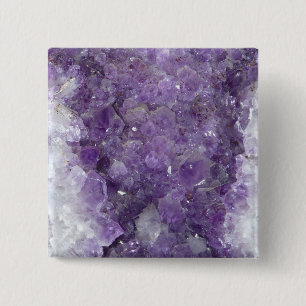 Amethyst Geode - violett Crystal Gemstone Knapp