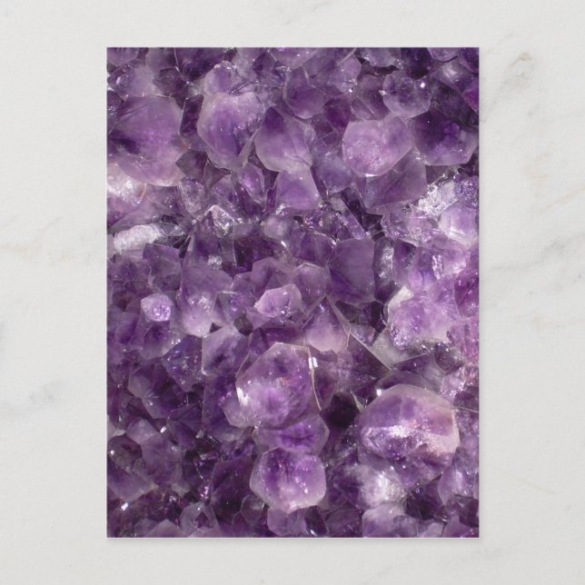 Amethyst Geode Vykort (Framsida)