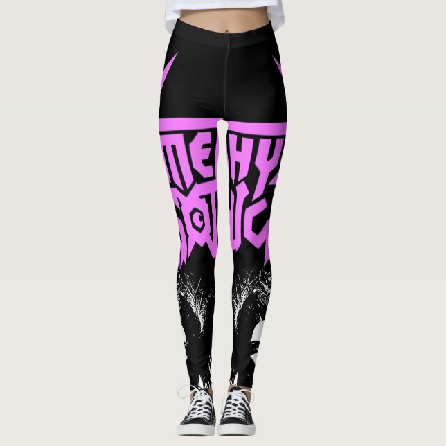 Amethyst Gothica Leggings (Framsida)