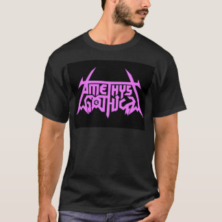 Amethyst Gothica logotyp T Shirt