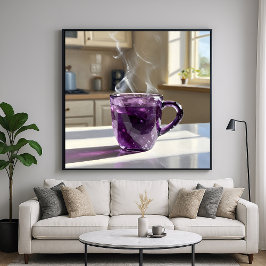 Amethyst Kopp - Painterly Snyggt still Life Art Poster