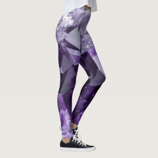Amethyst Läkande Kristallkluster Leggings