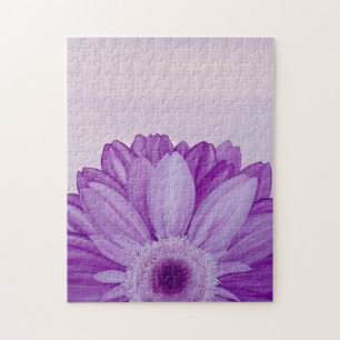 Amethyst Lila Gerbera Daisy Flower Pussel