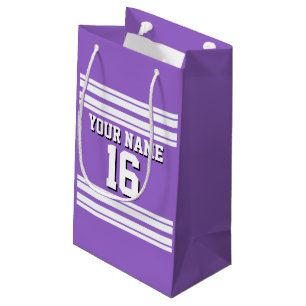 Amethyst Lila Wht Team Jersey Anpassningsbar Numbe
