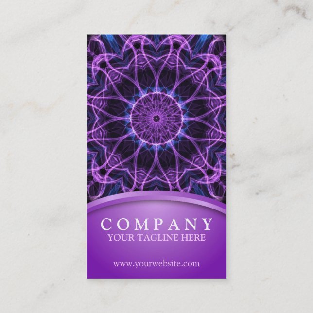 Amethyst lust visitkort (Framsida)