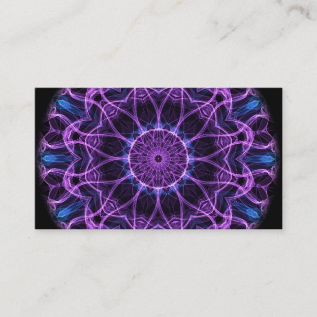 Amethyst lustKaleidoscope Visitkort (Framsida)